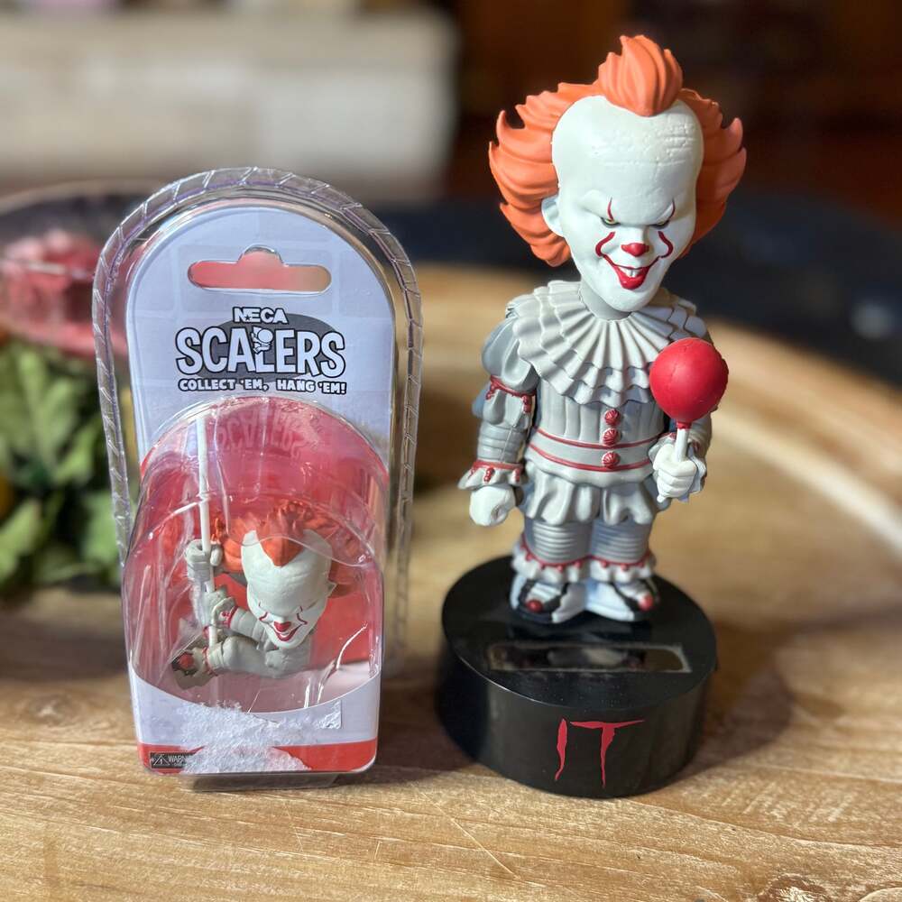 IT Pennywise Scalers and Solar-Powered Bobblehead Set - NECA Horror Collectibles